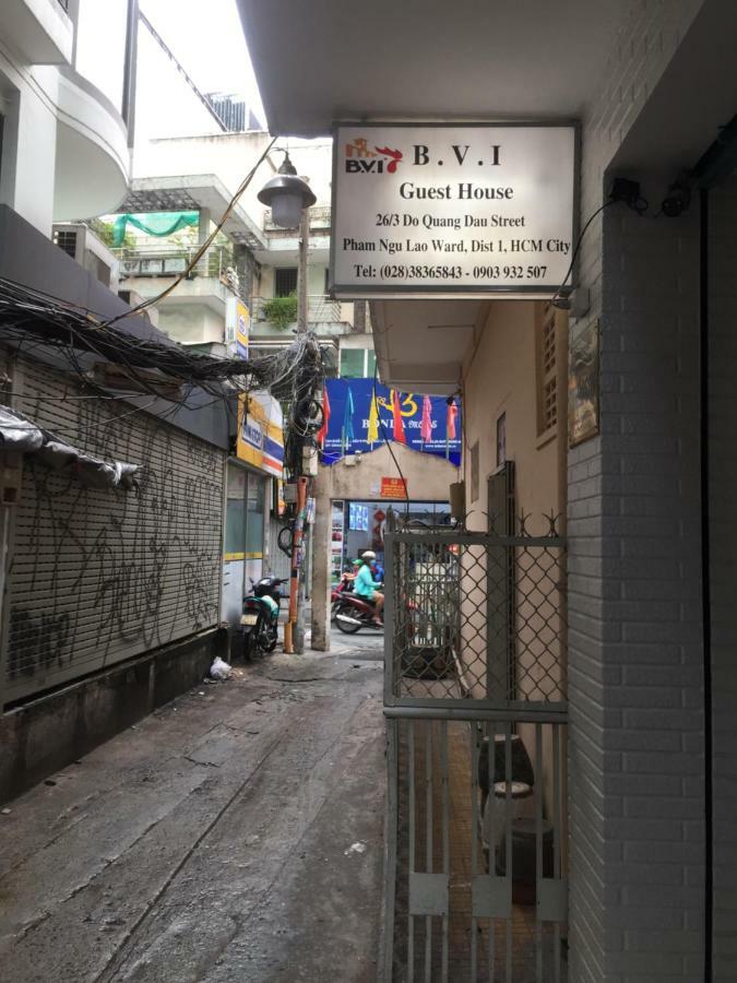 B.V.I Guest House Ho Chi Minh City Bagian luar foto